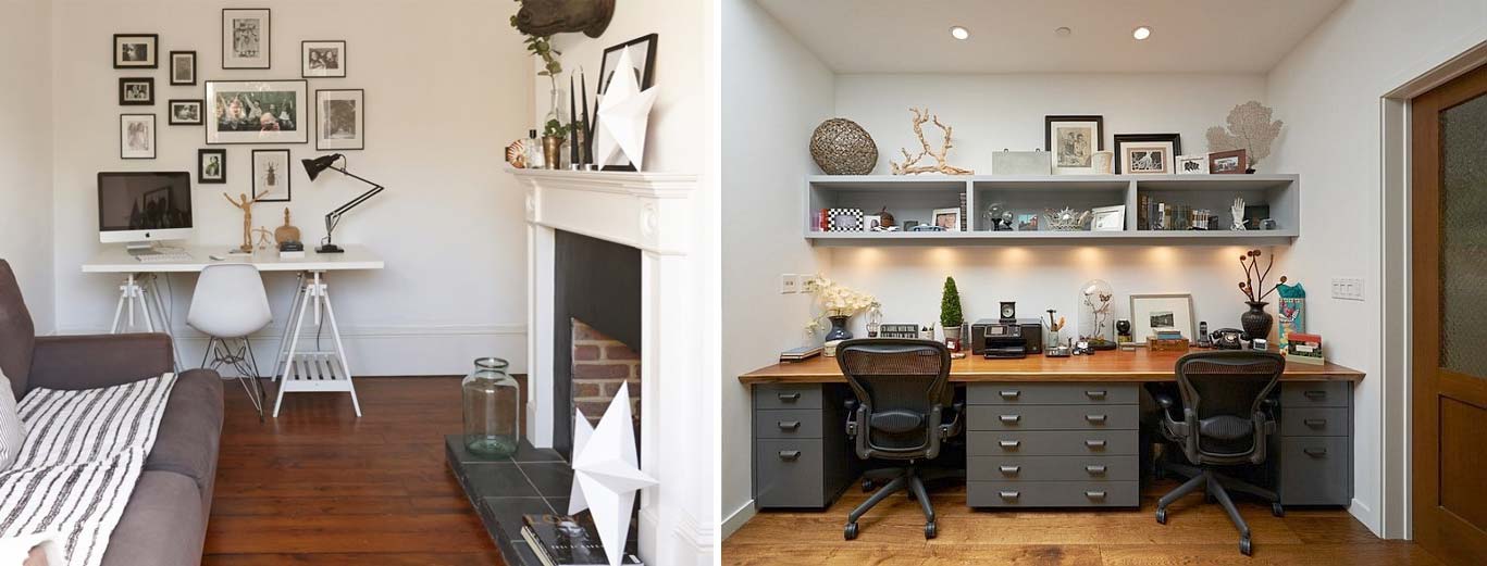 فضای کار کوچک - فضای کار جمع و جور - محیط کار مینیمال - save spacing - small home workspace