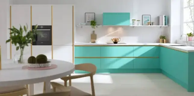 15+ ایده جذاب طراحی آشپزخانه ال L شکل برای فضاهای کوچک