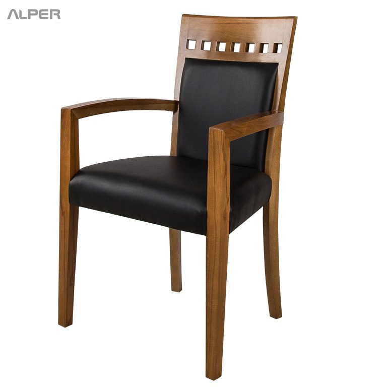 صندلی مشبک دسته دار تینا KLG-104WL