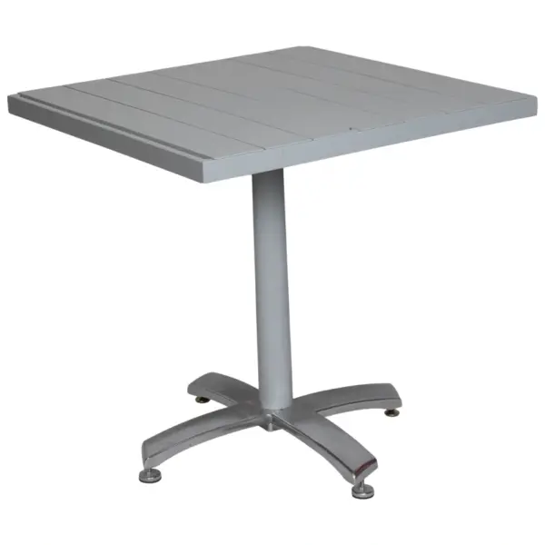 خرید میز مربع فضای باز آلومینیومی مدل PYA-501A