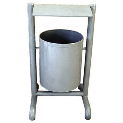 خرید سطل زباله پارکی فلزی مدل ABN-2708i